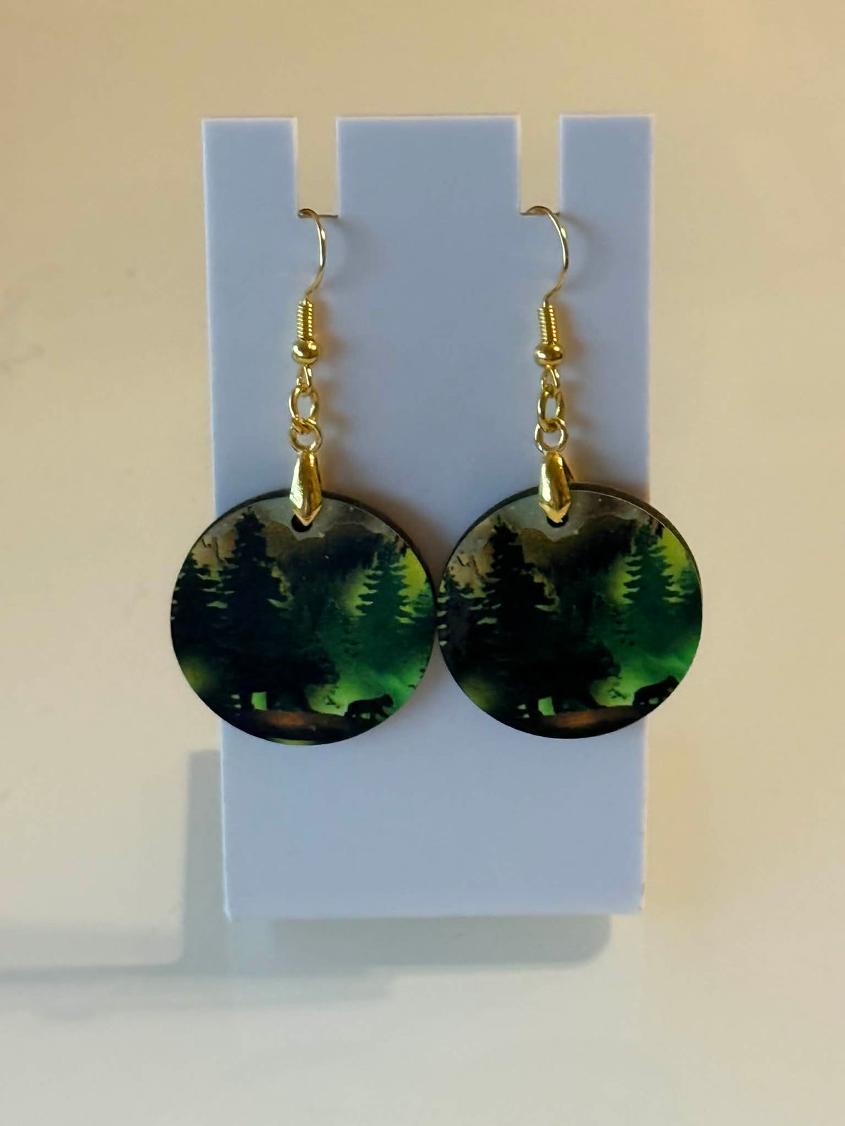 Animal Themed Tear Drop Earrings