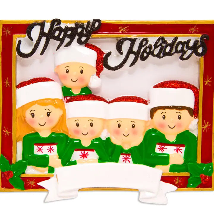 Christmas Card Family of 5