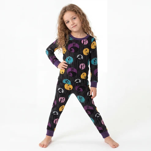 NBC Black Fantasy Journey Halloween 2 Piece Pj Set