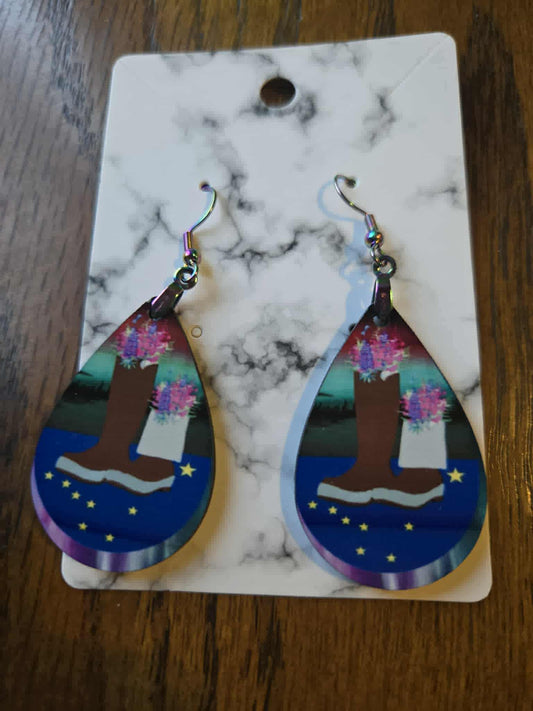 Company Designs Tear Drop Earrings