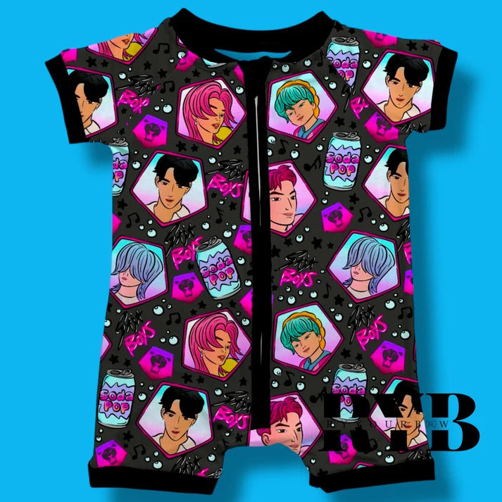 K-Pop Boys Dark Shortie