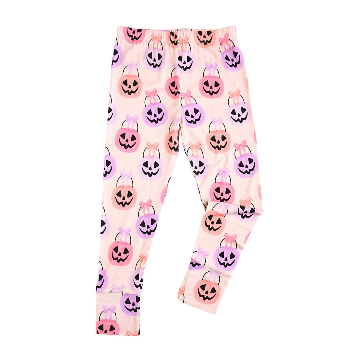 Emmy LEGGINGS Bamboo Halloween Pumpkins Toddler Clothing