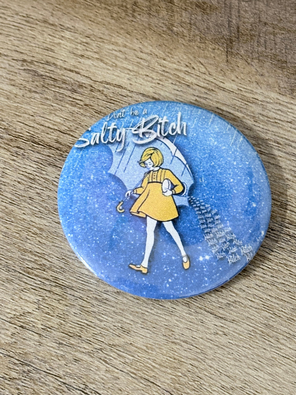 Salty B***h theme fridge magnets