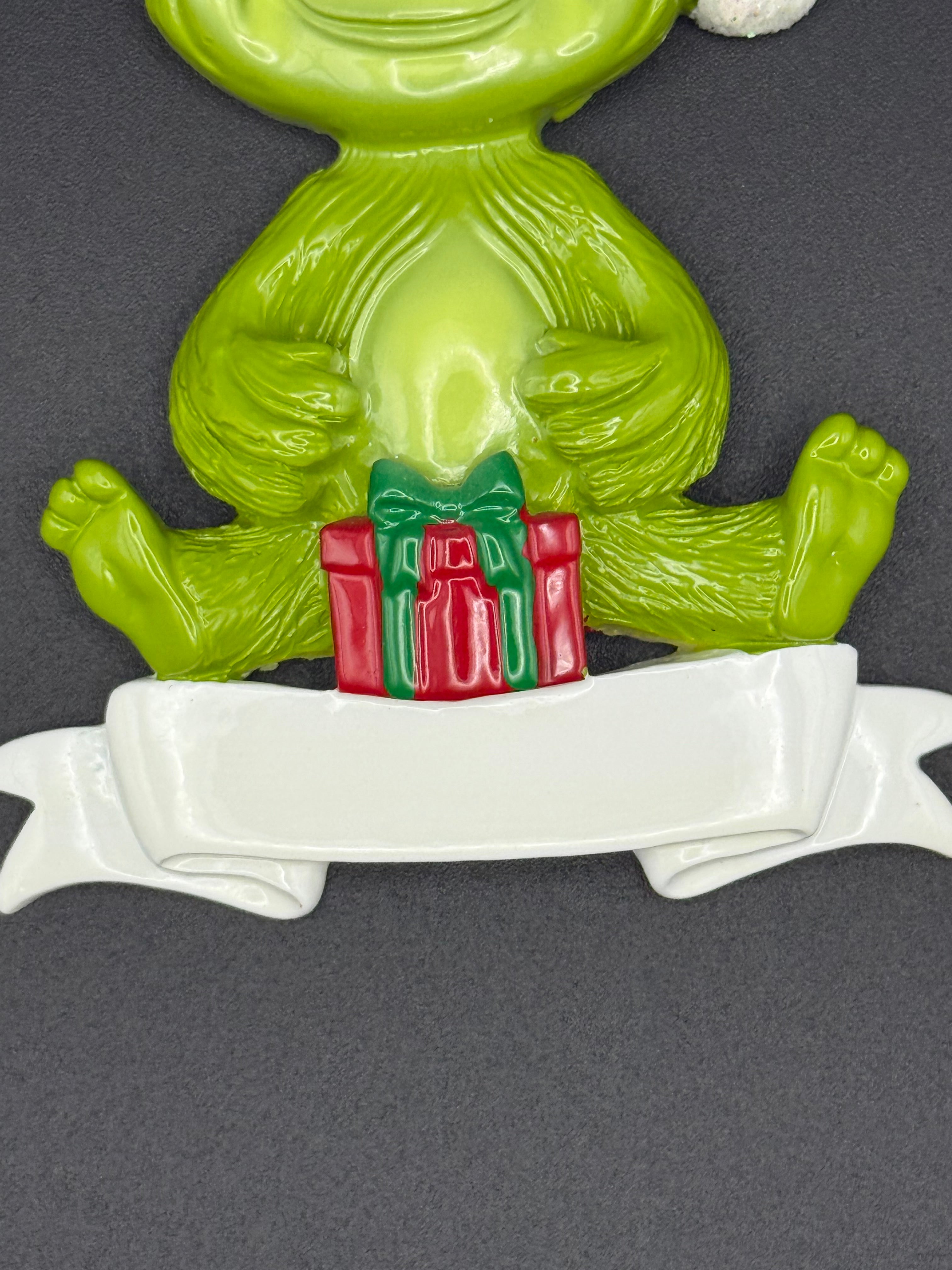 Green Furry Specialty Ornament