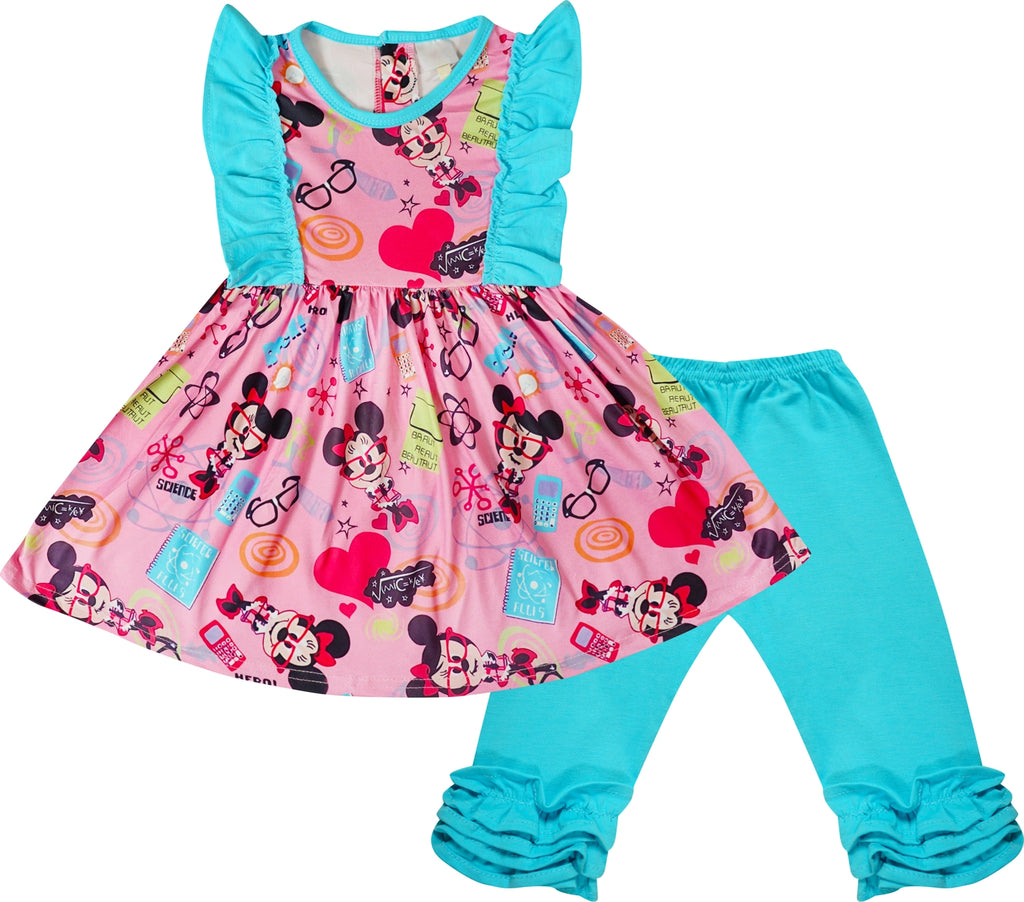 Minnie Mouse Science & School Outfit