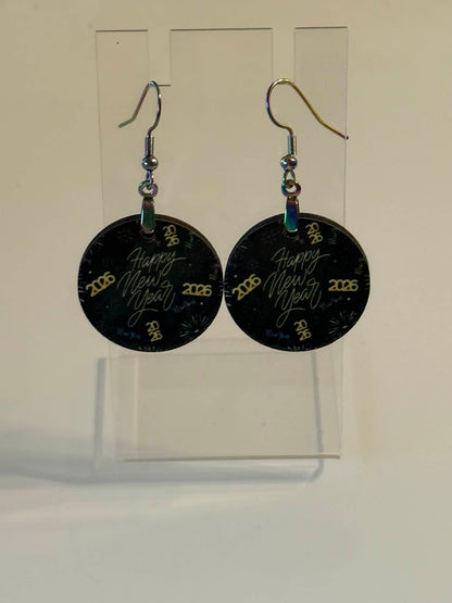 New Year Designs Earrings