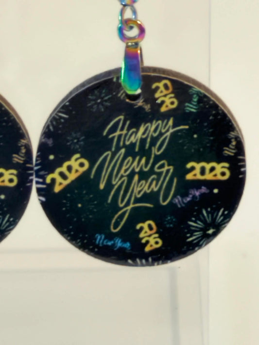 New Year Designs Earrings