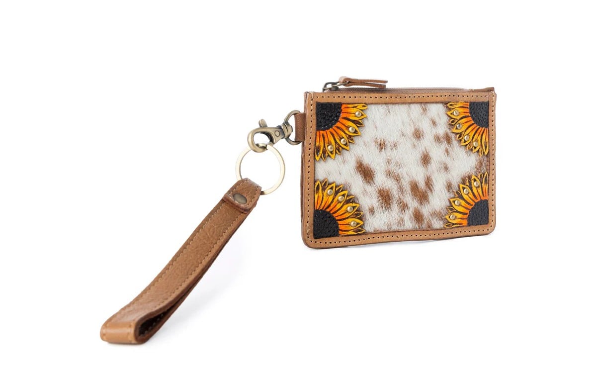 Hand Hewn Western Card Holder