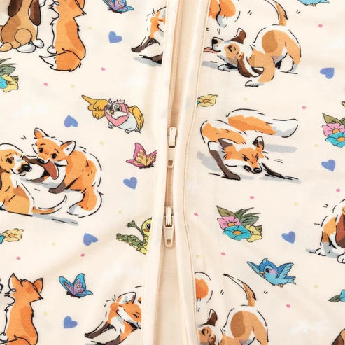Pups Fox and butterflies Zippy
