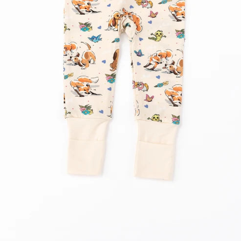 Pups Fox and butterflies Zippy