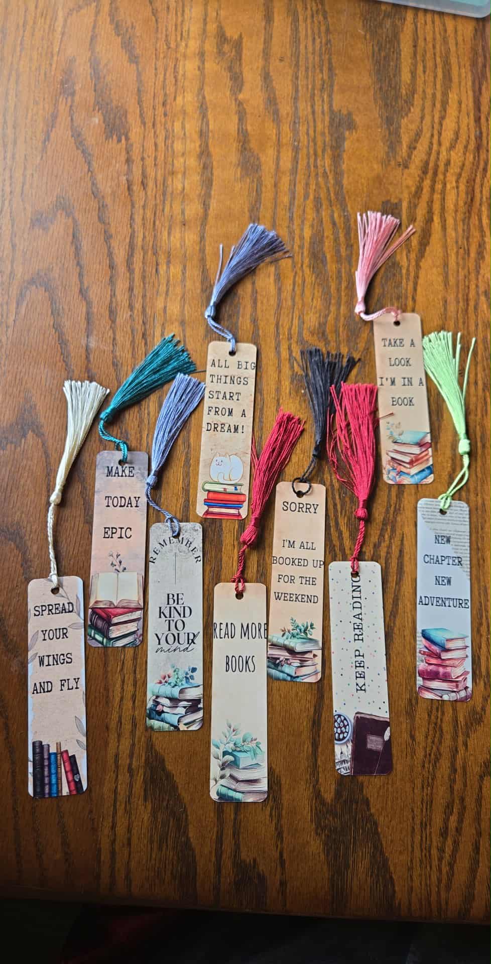 Inspirational Quotes Bookmarks