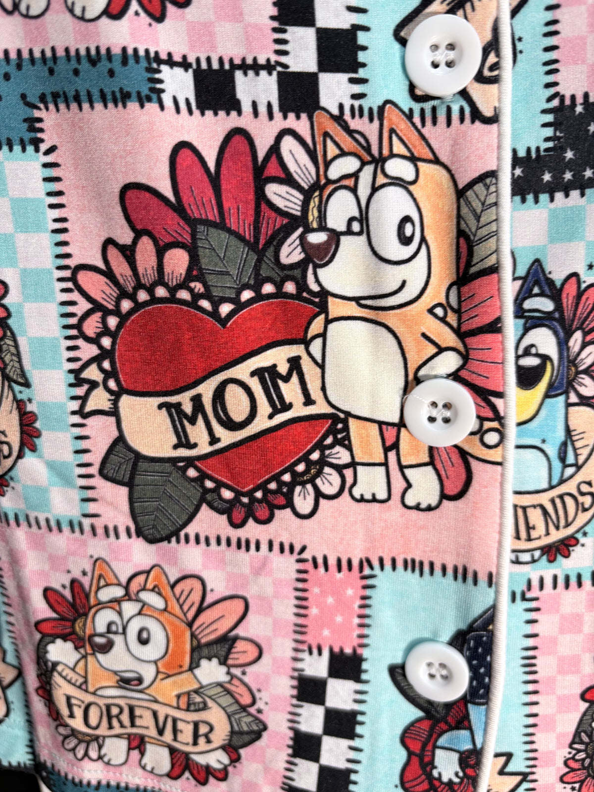 Bluey Patch PJ Set 3T