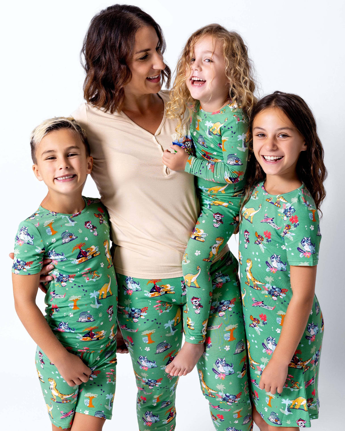 PAW Patrol: Dino Island Bamboo Kids Pajama Short Set