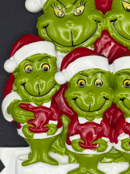 Green Furry Specialty Ornament