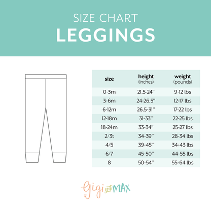 Emmy LEGGINGS Bamboo Halloween Pumpkins Toddler Clothing