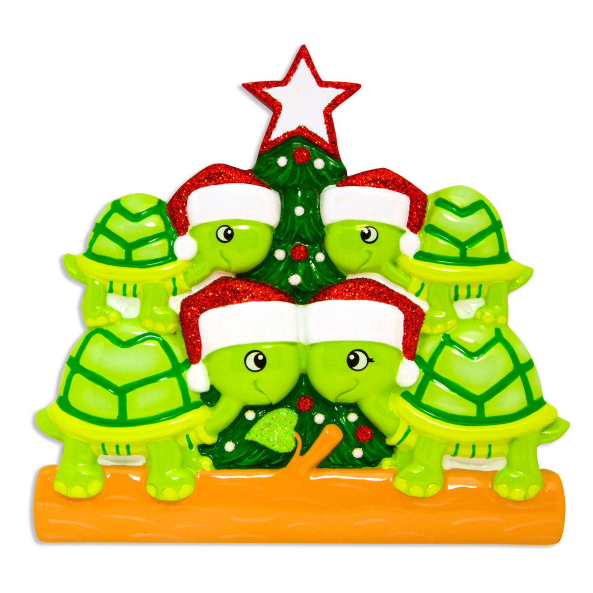 Turtle Family with Tree