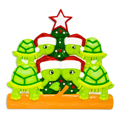 Turtle Family with Tree
