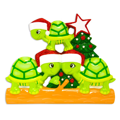 Turtle Family with Tree