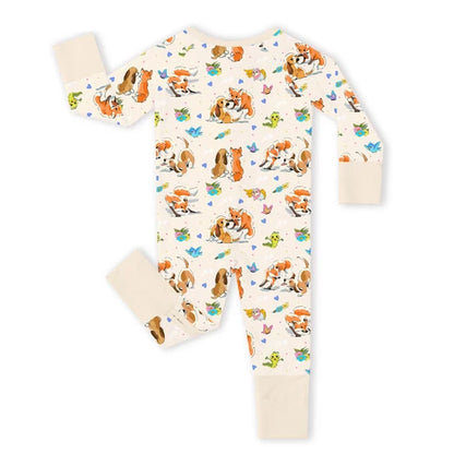 Pups Fox and butterflies Zippy