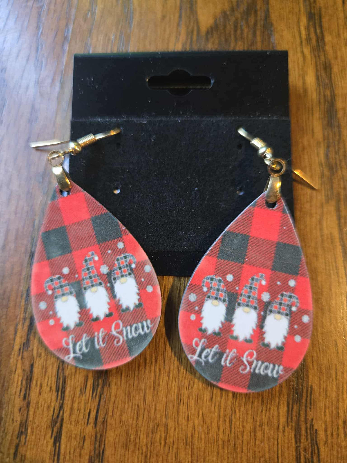 Gnome Tear Drop Earrings