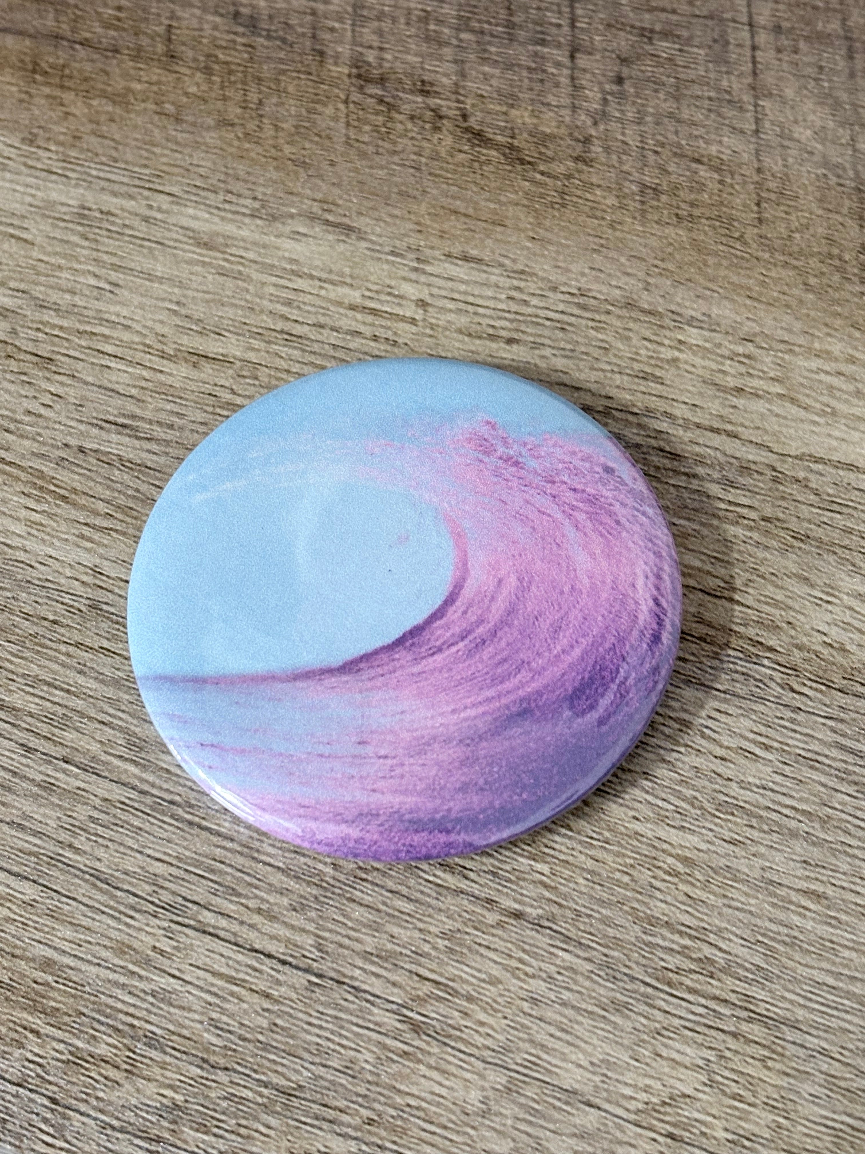 Beach theme fridge magnets