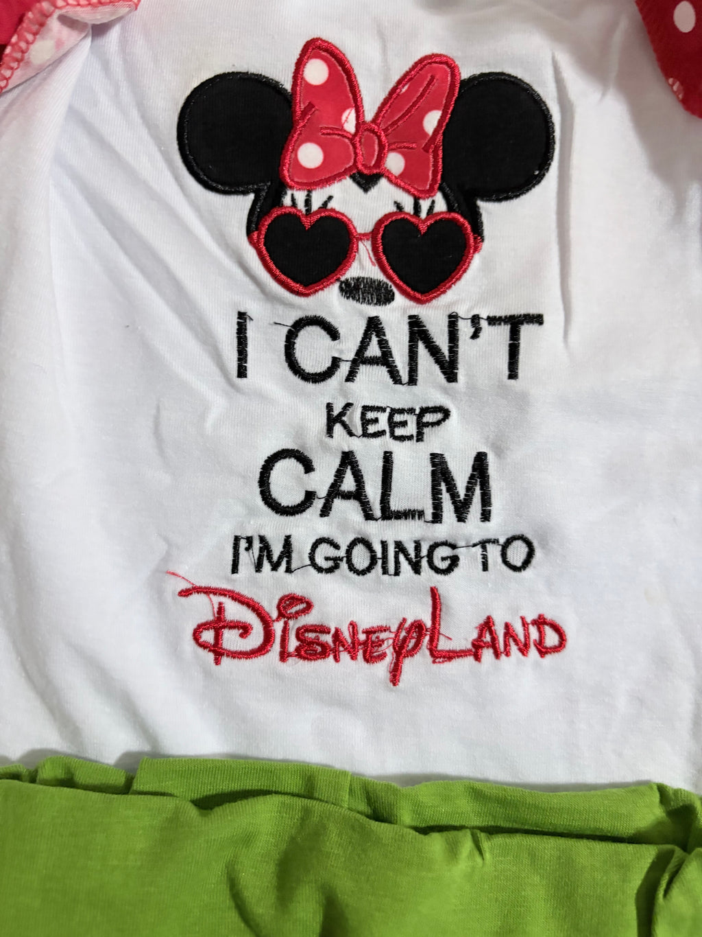 I Can't Keep Calm I'm going to Disneyland Outfit