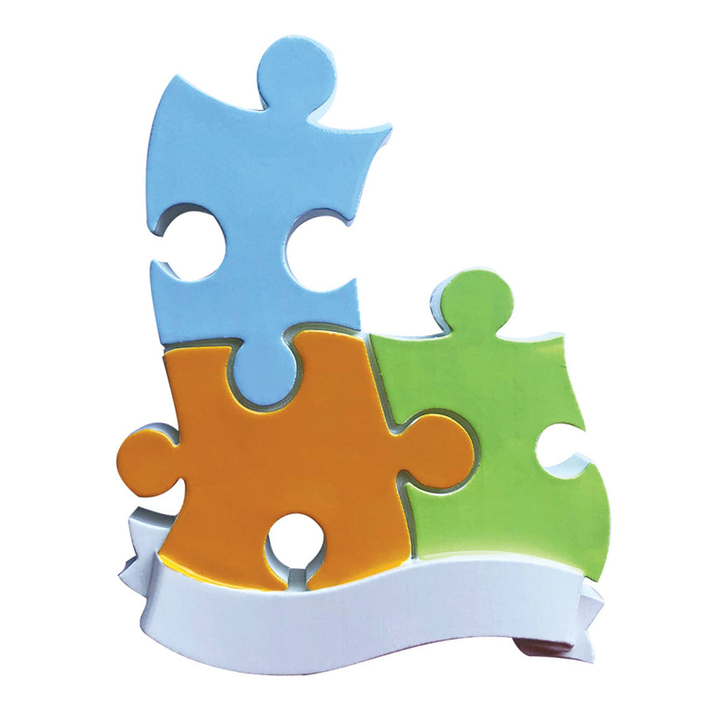 Puzzle Piece Family Personalized Ornament