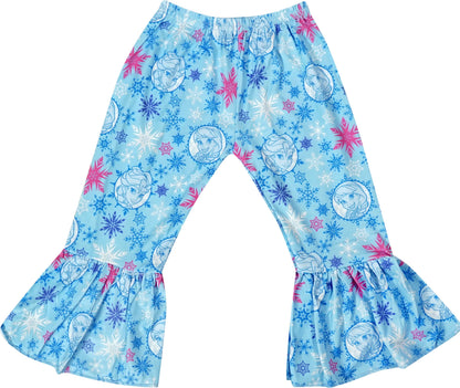 Baby Girl Elsa Frozen Ruffle Outfit Set