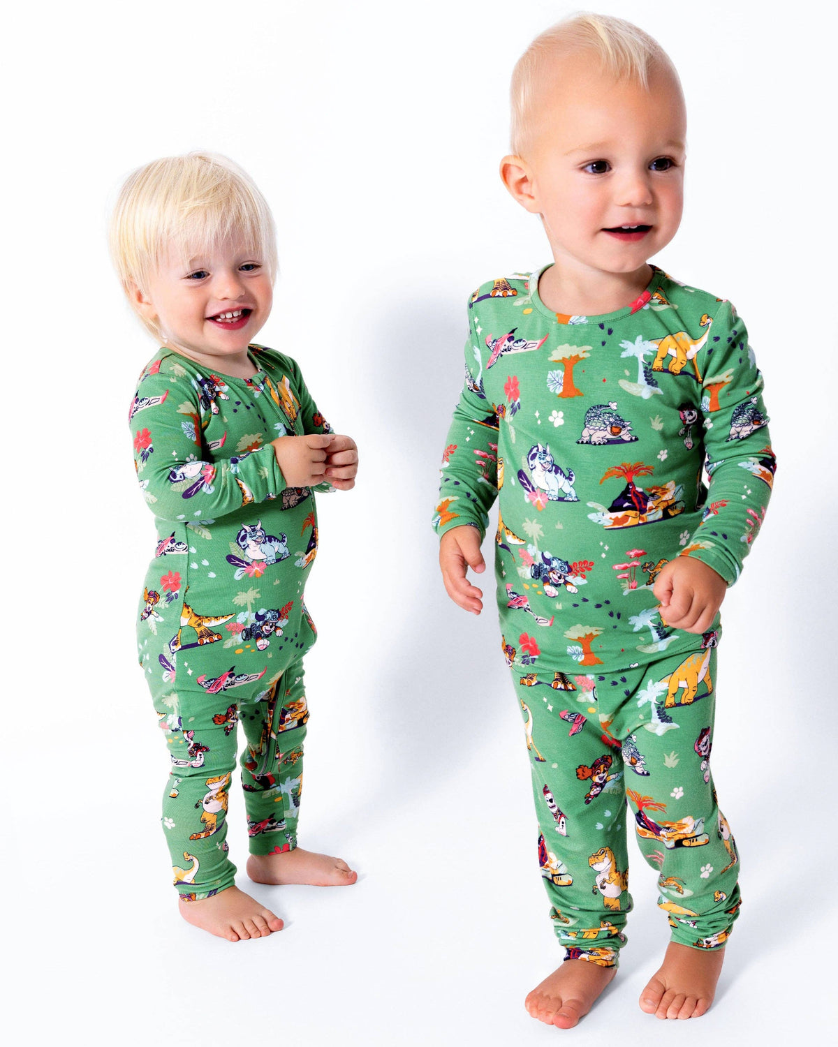 PAW Patrol: Dino Island Bamboo Convertible Footie