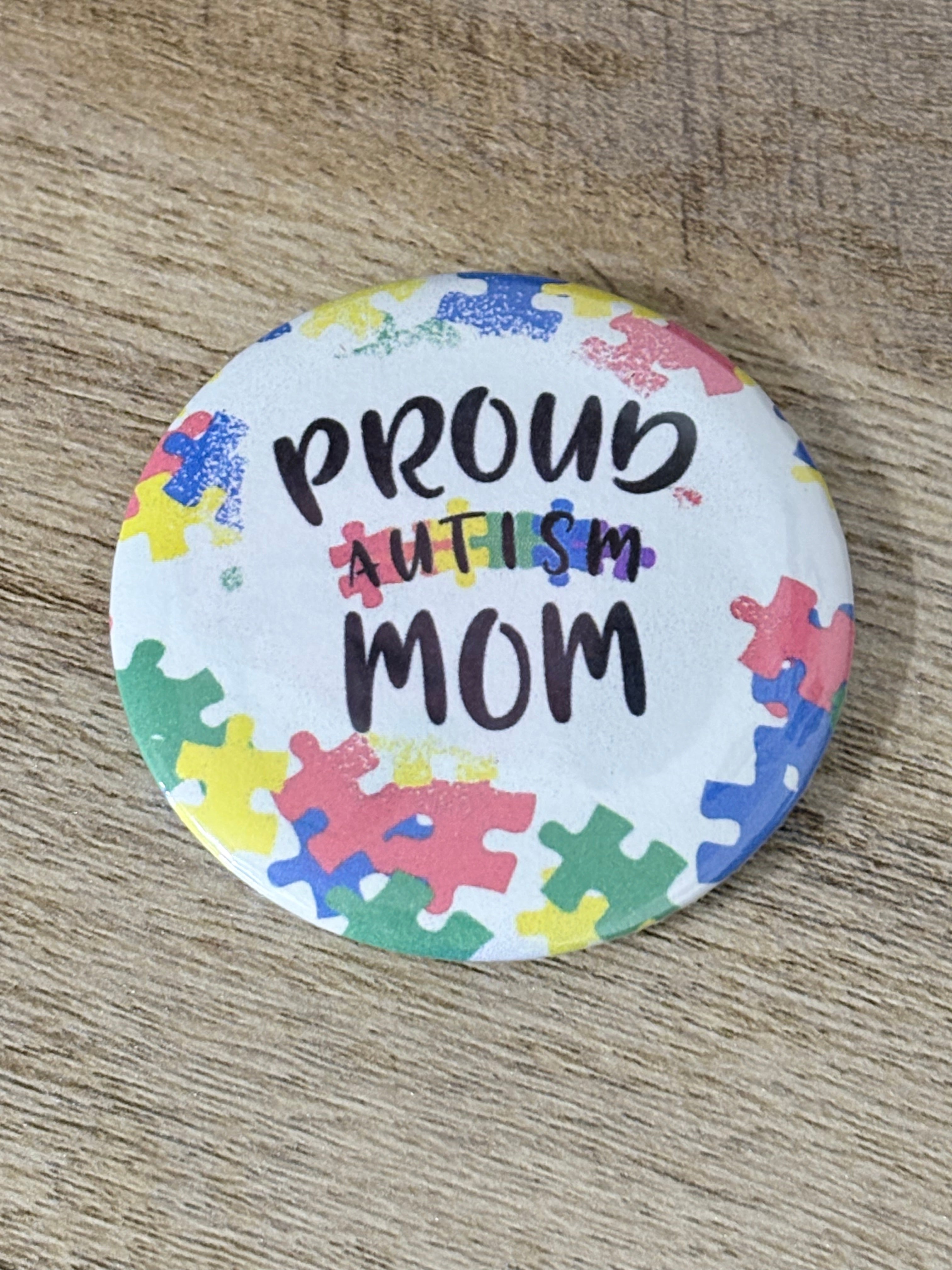 Autism theme fridge magnets