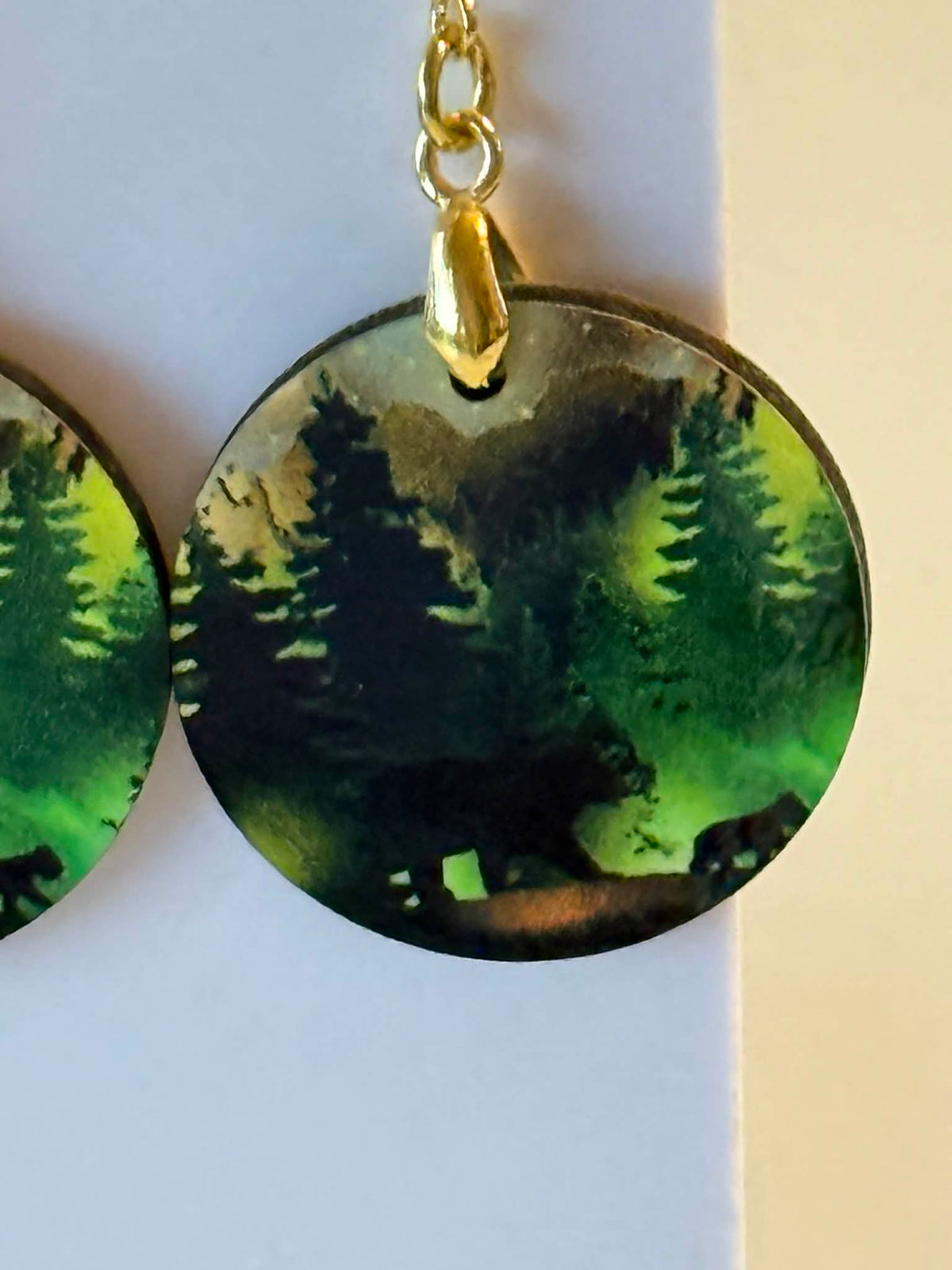 Animal Themed Tear Drop Earrings