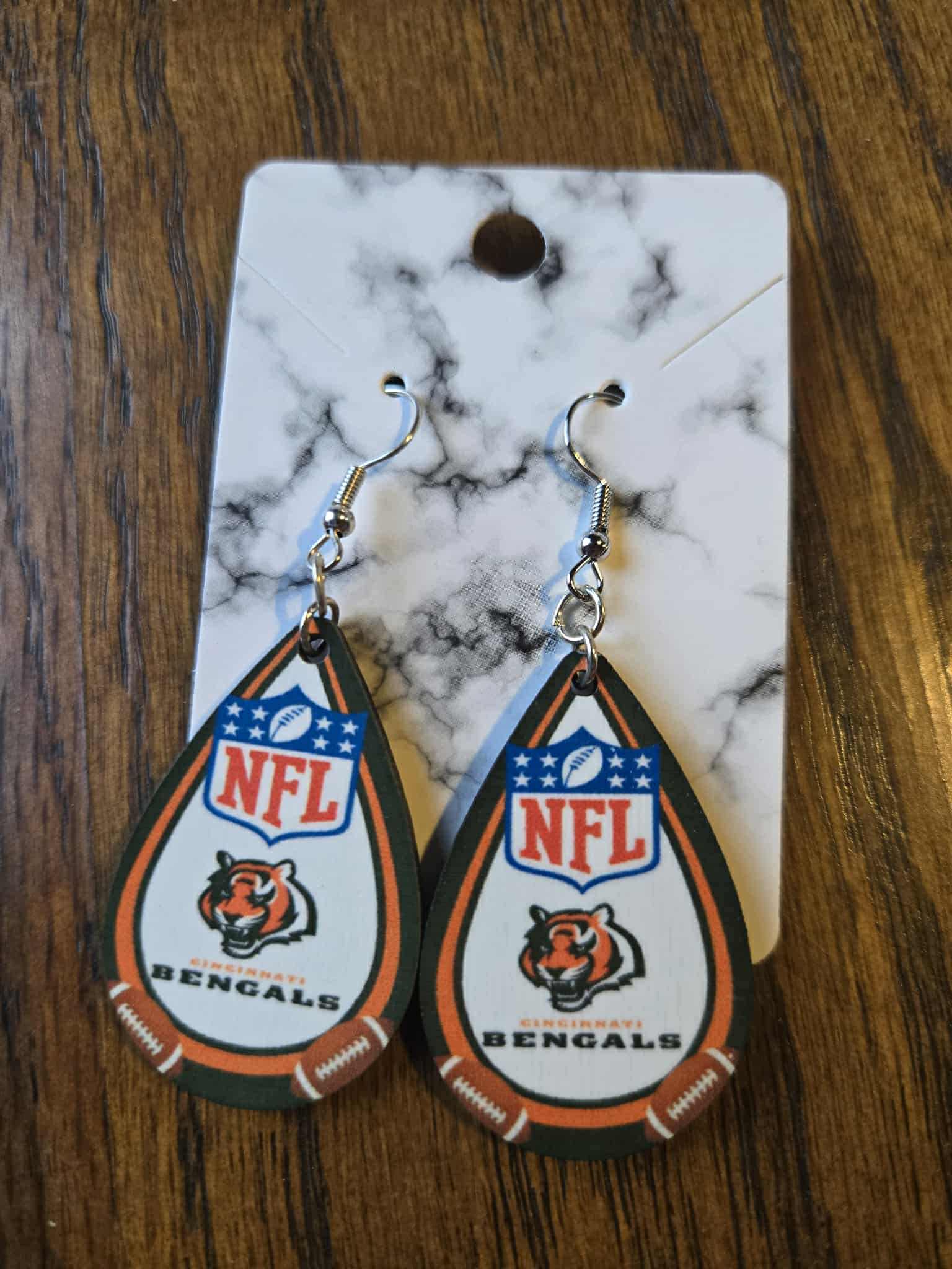 Bengals Cincinnati Earrings