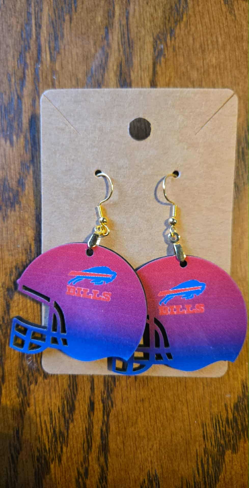 Bills Buffalo Earrings