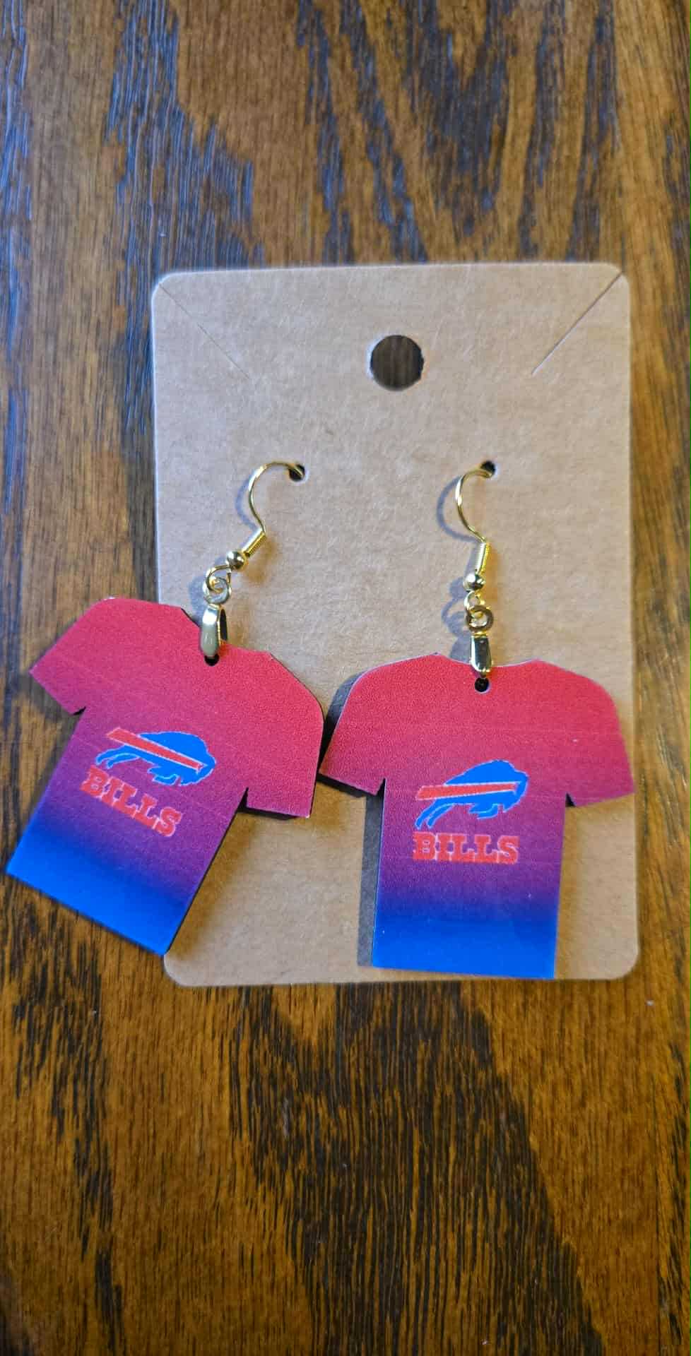 Bills Buffalo Earrings