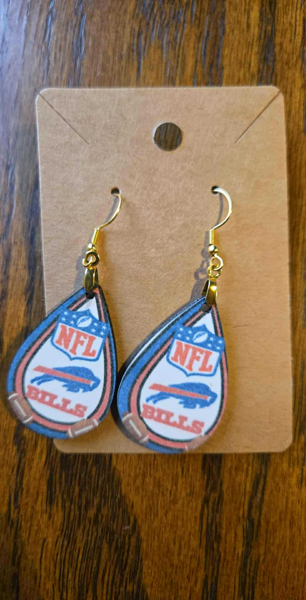 Bills Buffalo Earrings