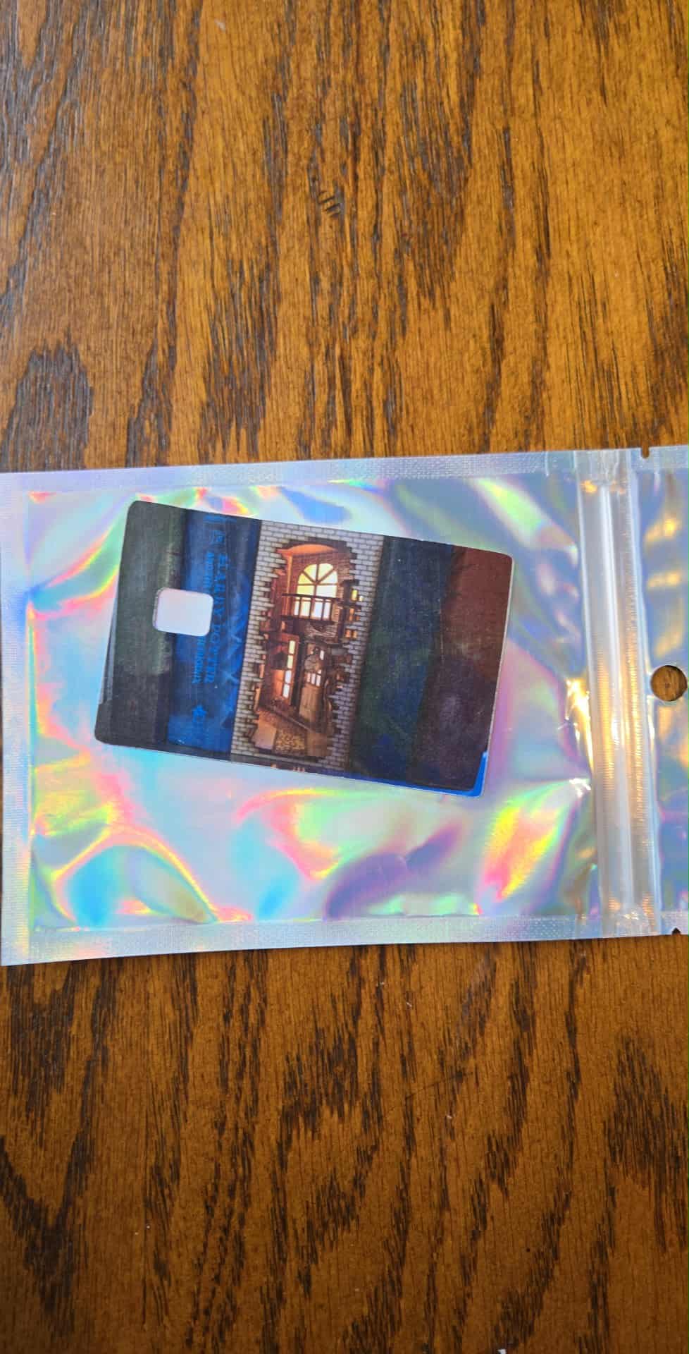 Harry Potter Theme Credit Card Stickers