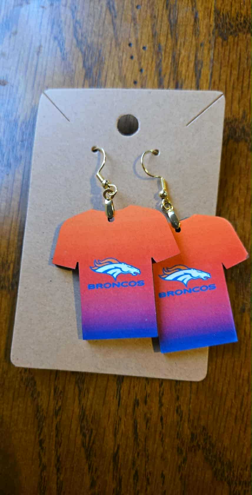 Broncos Denver Earrings