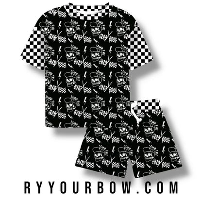 Stupid Fast Shirt + Shorts Set Bamboo