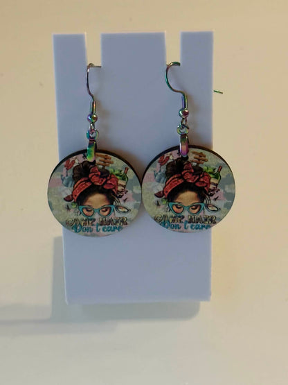 Camping Designs Earrings