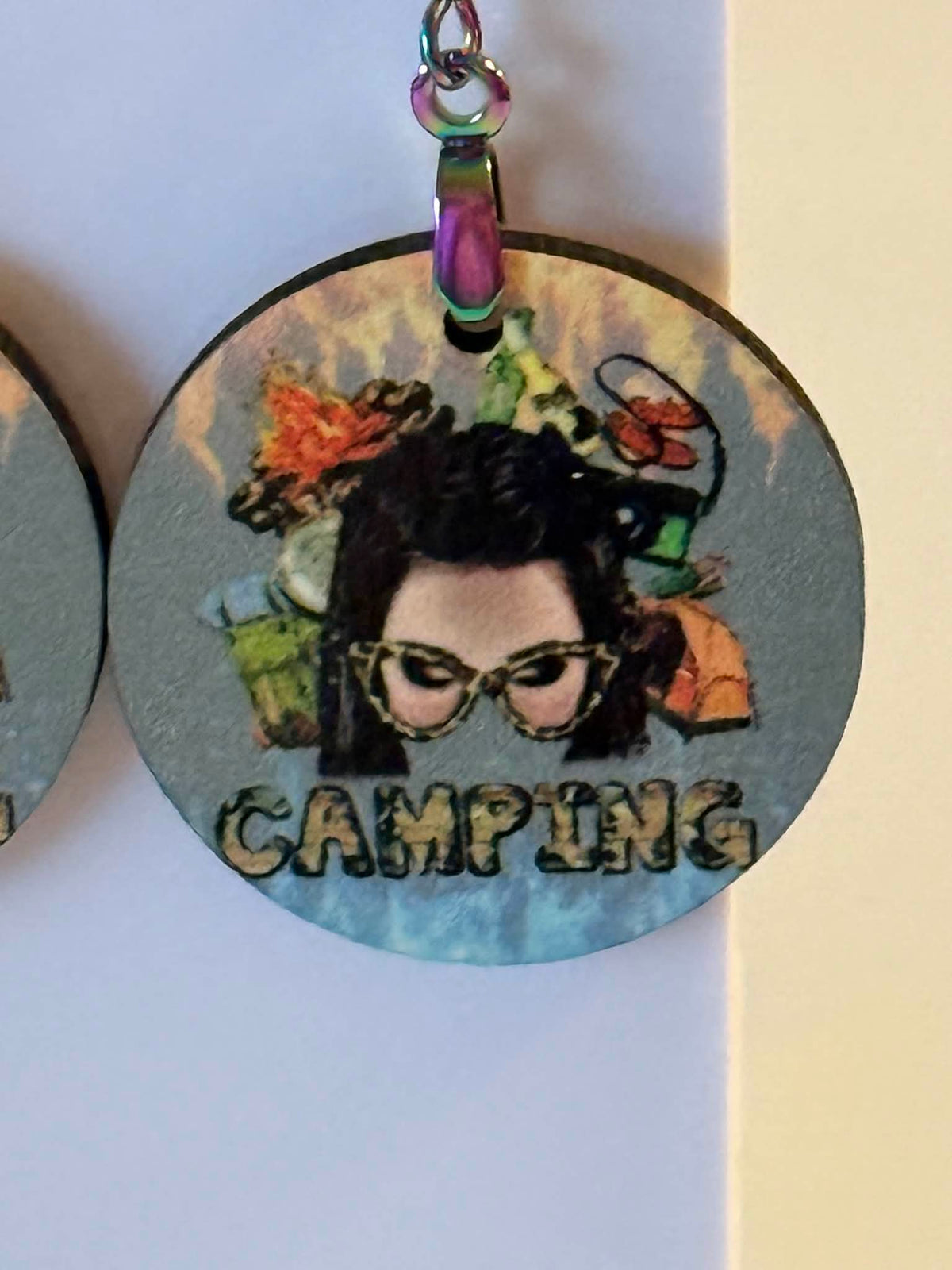 Camping Designs Earrings