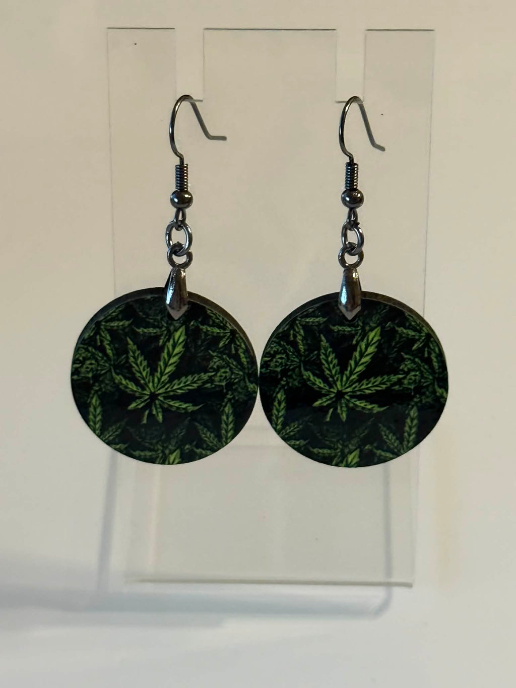 Marijuana Designs Earrings