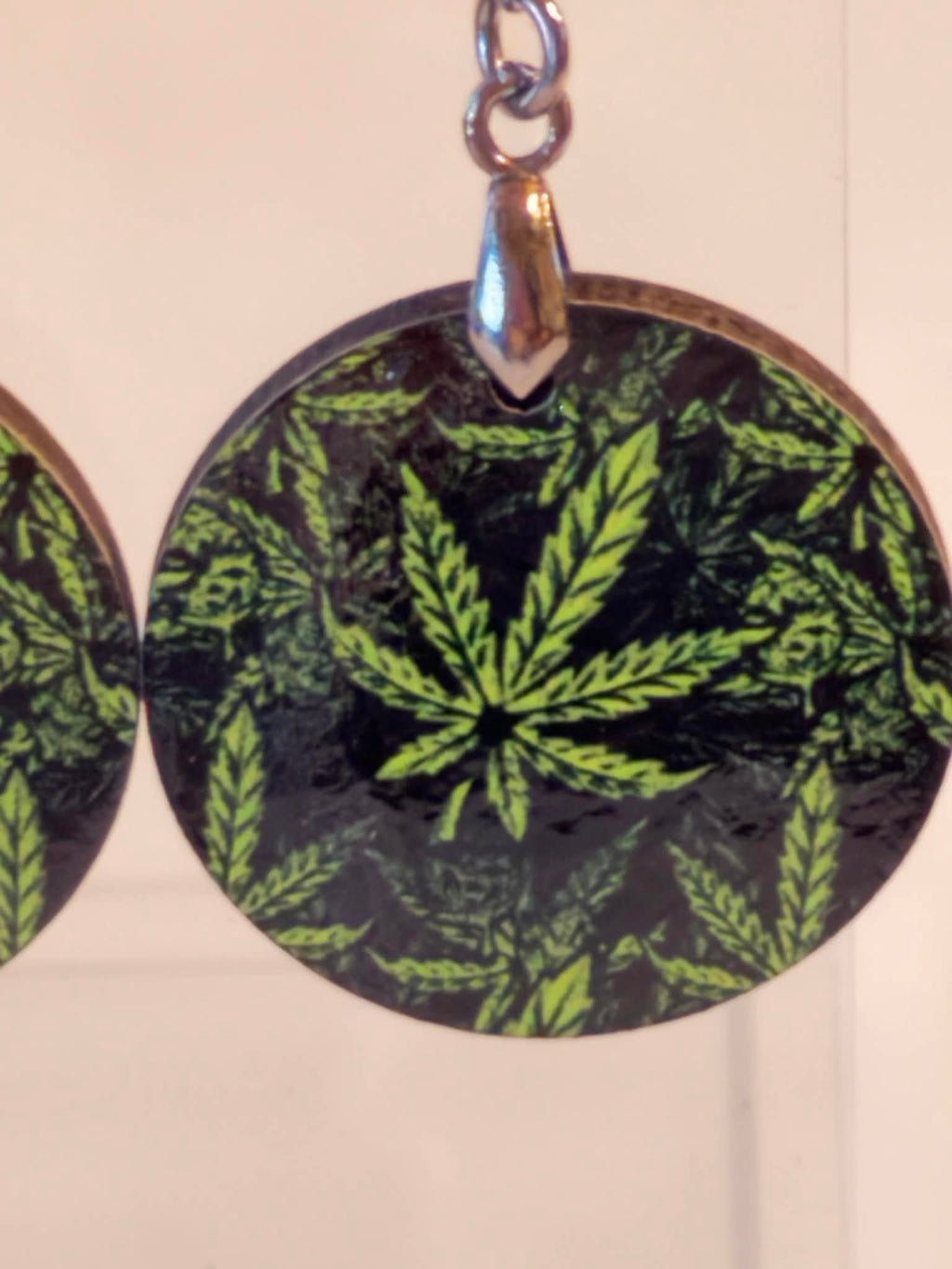 Marijuana Designs Earrings