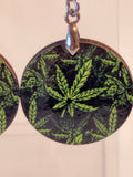 Marijuana Designs Earrings
