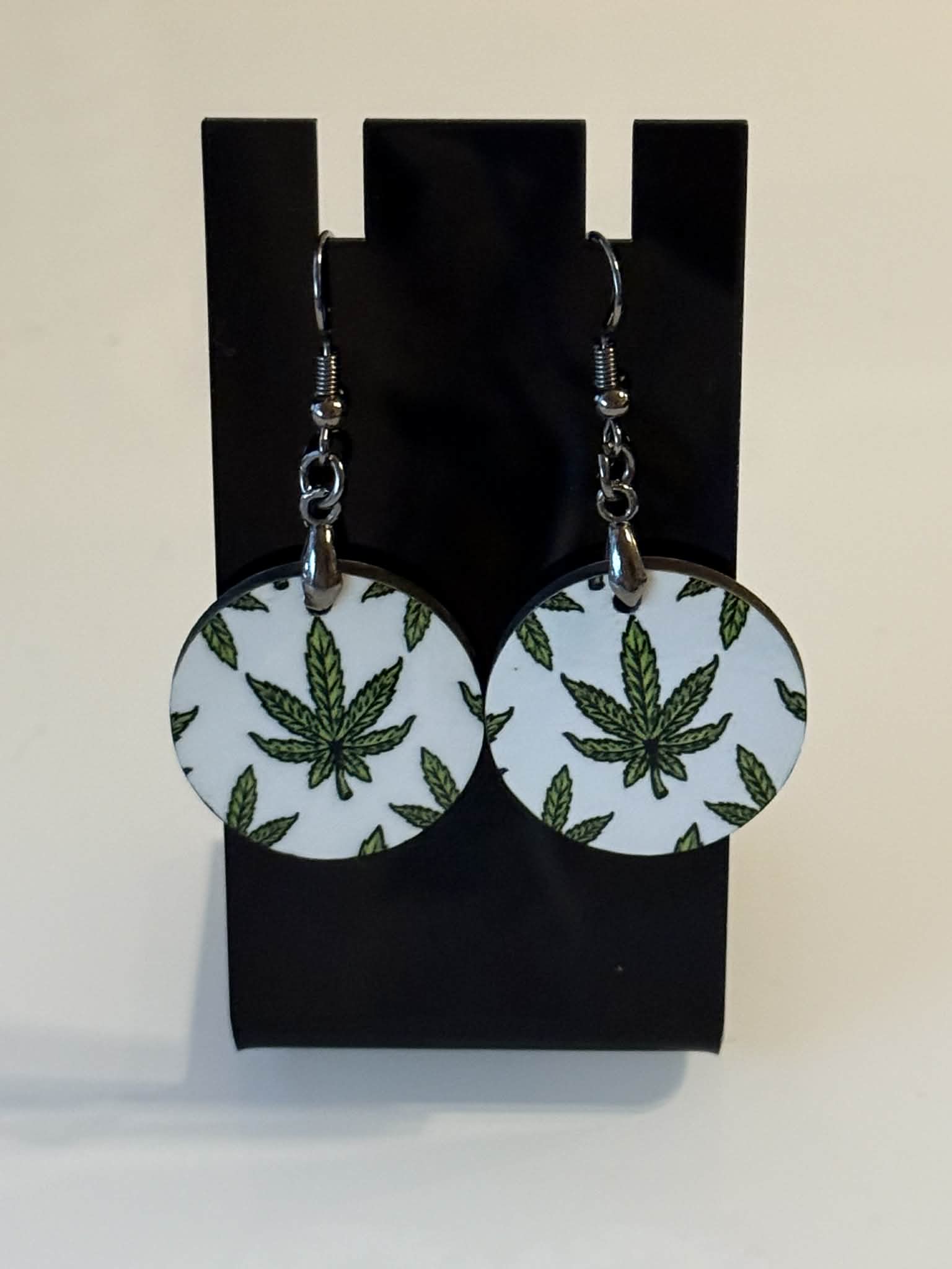 Marijuana Designs Earrings