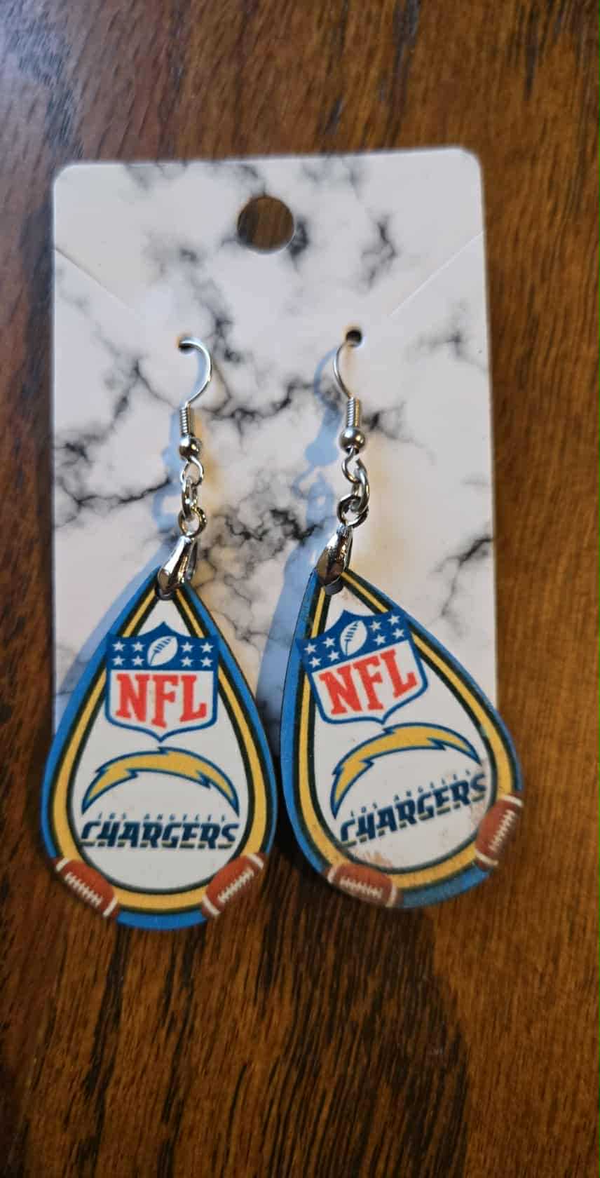 Chargers Los Angeles Earrings