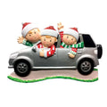 Christmas of 3 in SUV