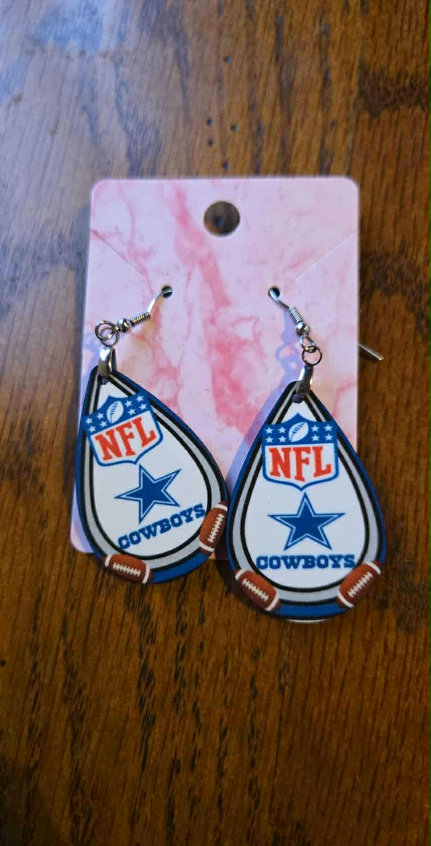 Cowboys Dallas Earrings