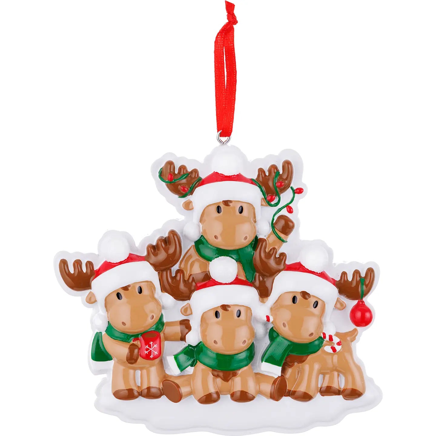 Cutesy Moose Ornaments