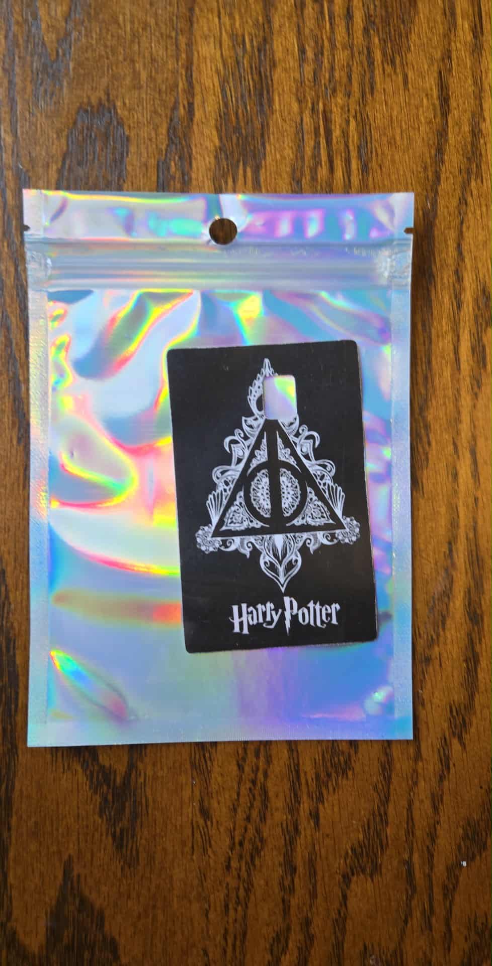 Harry Potter Theme Credit Card Stickers