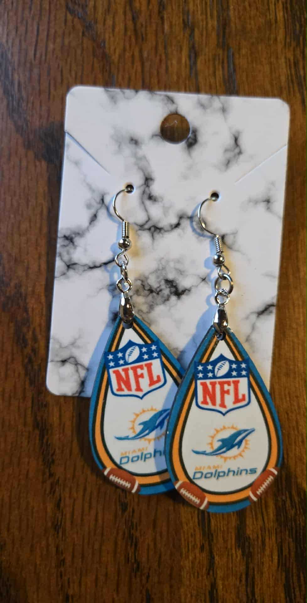 Dolphins Miami Earrings